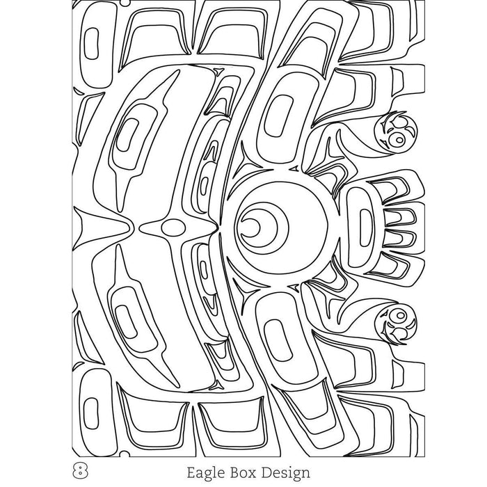 Indigenous Art, Colouring Book - Haida-Simply Green Baby