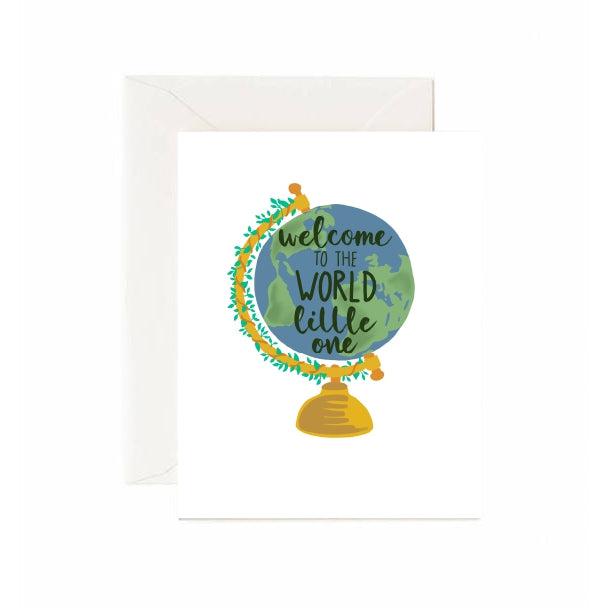 Jaybee Design Greeting Cards - Baby Collection-Simply Green Baby