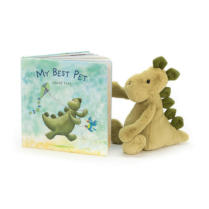 Jellycat Bashful Dino-Simply Green Baby