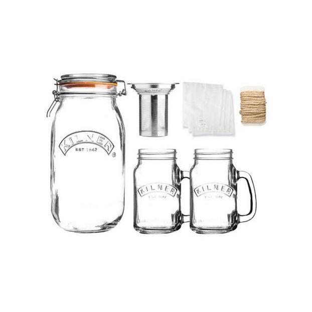 Kilner Cold Brew Coffee Set-Simply Green Baby