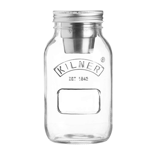 Kilner On the Go - Food Jar 1L-Simply Green Baby