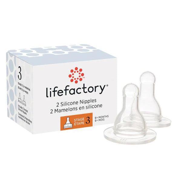 Lifefactory Replacement Nipples - 2 pack-Simply Green Baby