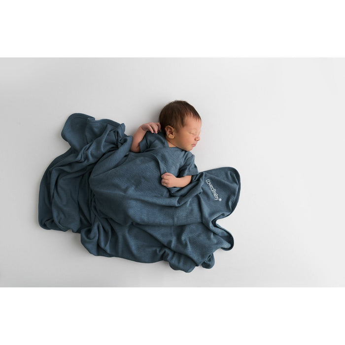 L'ovedbaby Pointelle Blanket-Simply Green Baby