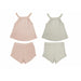 L'ovedbaby Pointelle Tank + Tap Short Set-Simply Green Baby