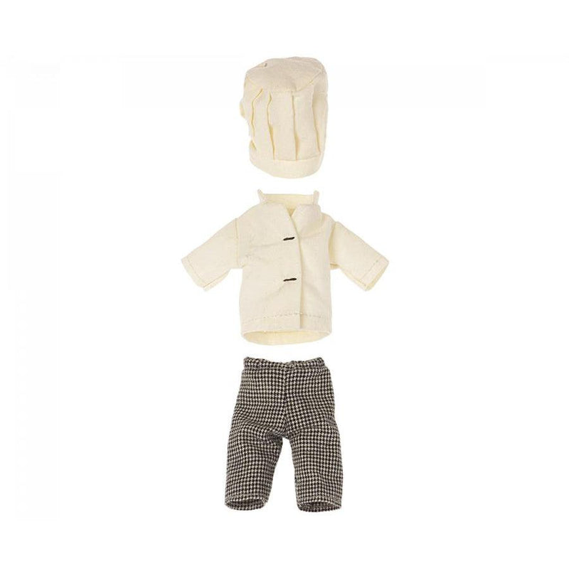 Maileg Chef Mouse with Soup Pot + Spoon-Simply Green Baby