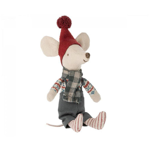 Maileg Christmas Mouse, Big Brother-Simply Green Baby