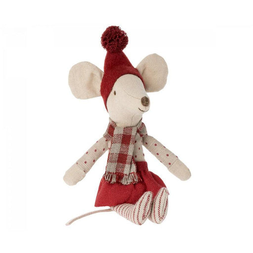 Maileg Christmas Mouse, Big Sister-Simply Green Baby