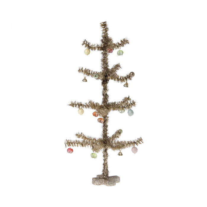 Maileg Christmas Tree, Mini - Gold-Simply Green Baby