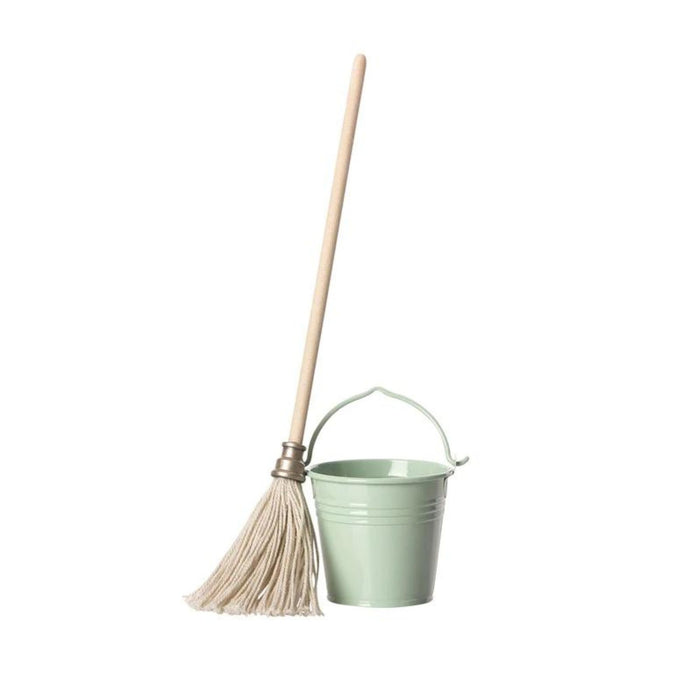 Miniature Bucket + Mop Set