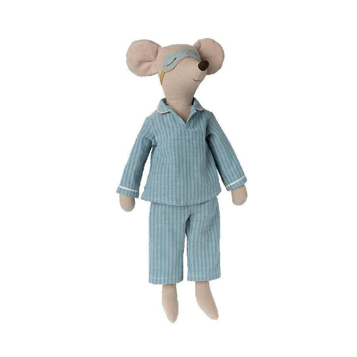 Maileg Maxi Mouse in Pyjamas-Simply Green Baby