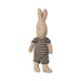 Maileg Micro Rabbit in Knitted Romper-Simply Green Baby