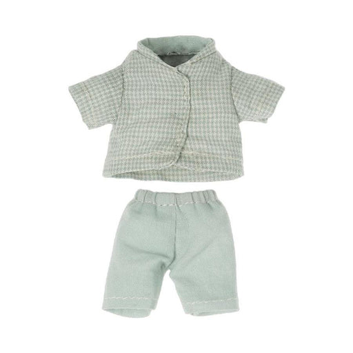 Maileg Pyjamas for Little Brother Mouse-Simply Green Baby