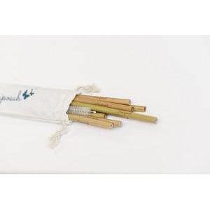 Mariposah Bamboo Reusable Straw Set-Simply Green Baby