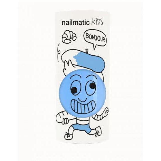 Nailmatic Kids Nail Polish - Gaston, Sky Blue-Simply Green Baby