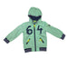 Noppies Kids Bob Hooded Jacket-Simply Green Baby