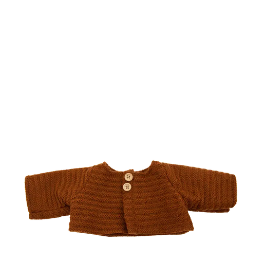 Olli Ella Dinkum Doll Cardigan-Simply Green Baby