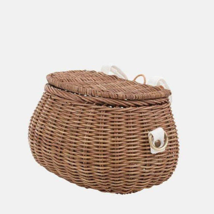 Olli Ella Mini Chari Rattan Bag-Simply Green Baby