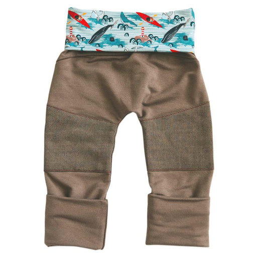 Organic Grow-With-Pants-Simply Green Baby