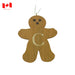 Personalized Wooden Gingerbread Ornament-Simply Green Baby