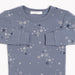 Petit Lem Organic Cotton Rib PJ Set - Snowy, Blue Dusk-Simply Green Baby