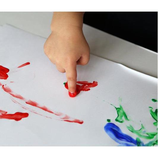 Primo Finger Paint, 6 Colours in Carry Case-Simply Green Baby