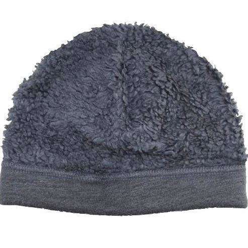 Puffin Gear Baby Organic Sherpa Beanie - Charcoal-Simply Green Baby