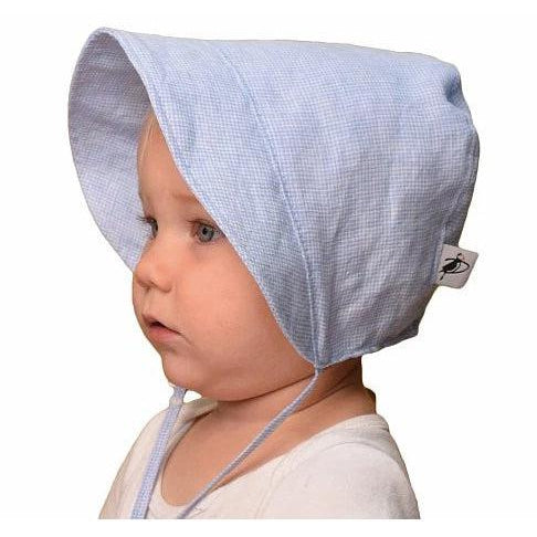 Puffin Gear Summer Day Linen Bonnet-Simply Green Baby