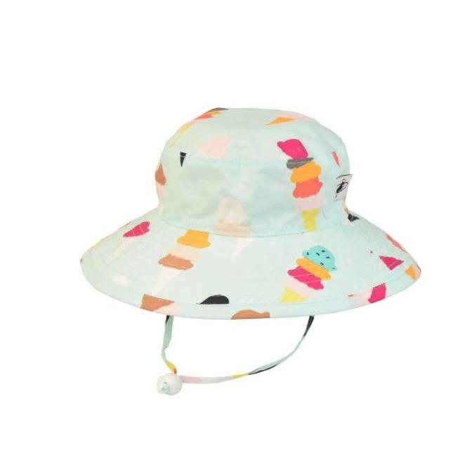 Puffin Gear Wide Brim Sunbaby Hat - Ice Cream-Simply Green Baby