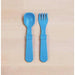 Re-Play Toddler (Fork + Spoon) Utensil Set-Simply Green Baby