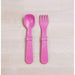 Re-Play Toddler (Fork + Spoon) Utensil Set-Simply Green Baby