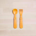 Re-Play Toddler (Fork + Spoon) Utensil Set-Simply Green Baby