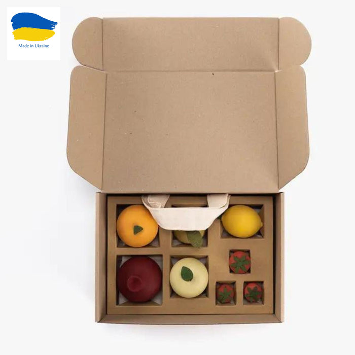 Wooden Fruit Play Set, Mini