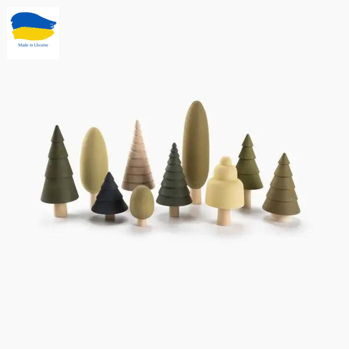 Wooden Tree Set