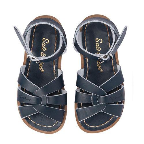 Salt-Water Sandals Original Child - Navy Blue-Simply Green Baby