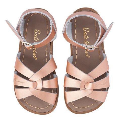 Salt-Water Sandals Original Child - Rose Gold-Simply Green Baby