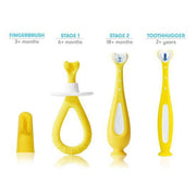 SmileFrida Toothbrush for Babies-Simply Green Baby