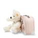 Steiff Lotte Teddy Bear in Suitcase-Simply Green Baby