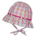 Sterntaler Summer Hat - Pink Checker-Simply Green Baby