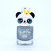 Suyon Peel Off Kids Nail Polish - Panda, Glitter Silver-Simply Green Baby