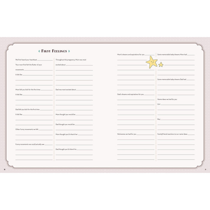 The Baby Keepsake Book and Planner-Simply Green Baby