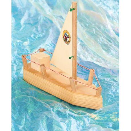 The Sail Boat Building Kit-Simply Green Baby