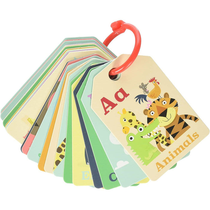 Tiger Tribe - Flash Cards, Animals ABC-Simply Green Baby