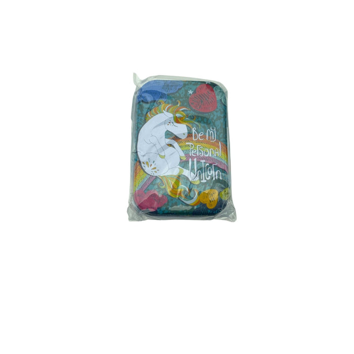 Collectable Rectangular Unicorn Tin Boxes