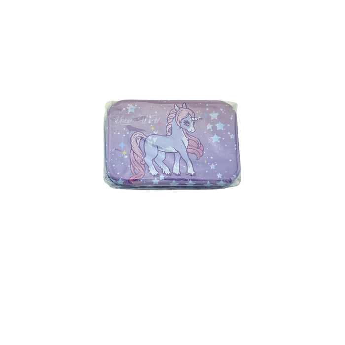 Collectable Rectangular Unicorn Tin Boxes