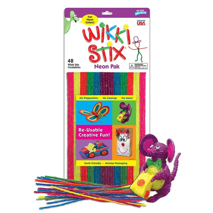 Wikki Stix - Neo Pack-Simply Green Baby