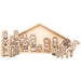 Wooden Creche Nativity Set-Simply Green Baby