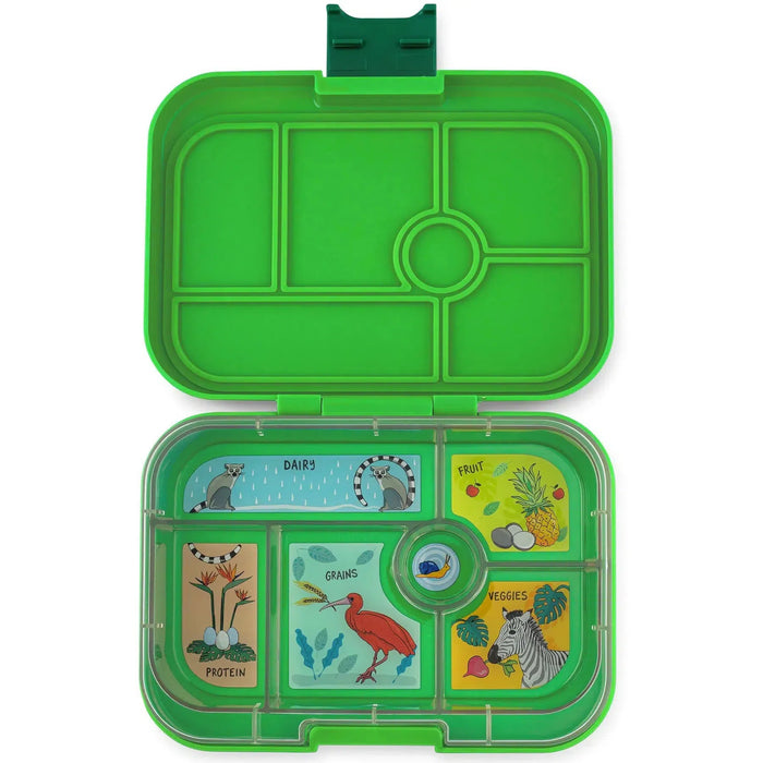 Yumbox Lunch Bento Box - Original 6 Compartments-Simply Green Baby