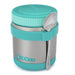 Yumbox Lunch Thermal Food Jar for Hot Lunch - Zuppa with Spoon + Band 14oz-Simply Green Baby